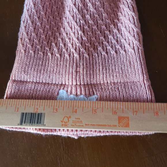 New Rust Color Home Free Knitted Beanie With Pompom on top - Picture 3 of 6